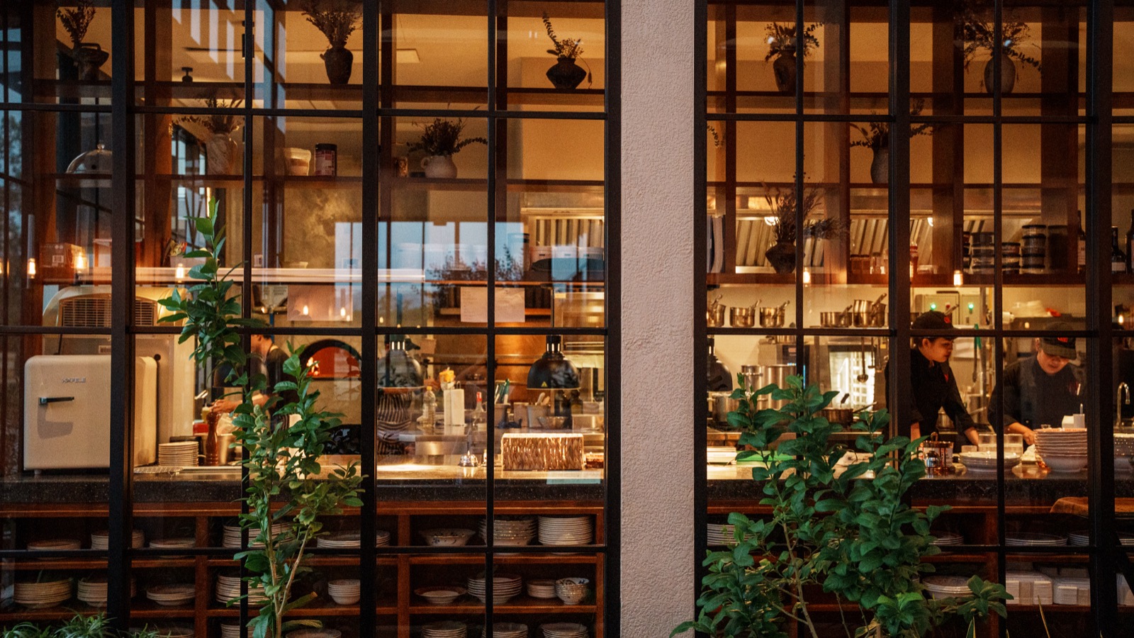 Restaurant kitchen and preparation detail